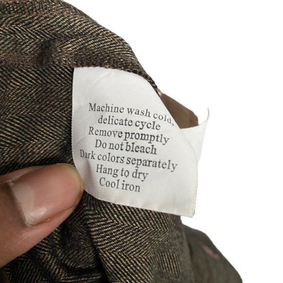 Haggar Women's Tan Rayon Blend Straight Leg Pants - Picture 8 of 8